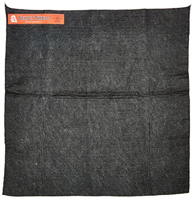 Steiner SB31618 316-18X18 Velvet Shield 16-Ounce Black Carbonized Fiber Welding Blanket, 18" x 18"