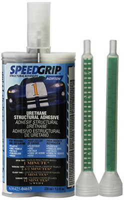 NORTON DOOR CONTROLS NR04615 Norton NOR SpeedGrip Structural Adhesive (Urethane 1 Minute, 220 ml)