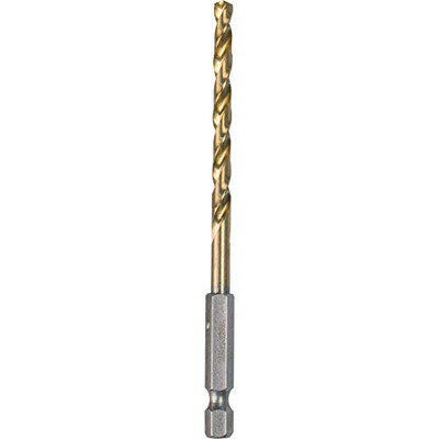 Makita MPD-23911 3/16" Titanium Coated Drill Bit, 1/4" Hex Shank