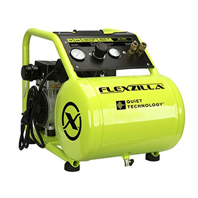 Legacy Manufacturing LMCF10050F Flexzilla Portable Air Compressor with Quiet Technology, 1 HP, 5 Gallon, Industrial Grade Pump Legacy Manufacturing LMCF10050F Flexzilla Portable Air Compressor with Quiet Technology, 1 HP, 5 Gallon, Industrial Grade Pump