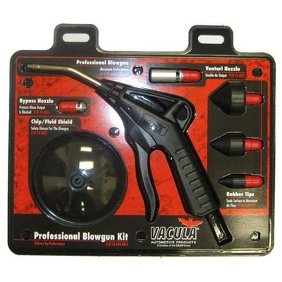 VACULA AUTOMOTIVE PRODUCTS VP72-020-8051 BLOW GUN 7pc KIT VACULA AUTOMOTIVE PRODUCTS VP72-020-8051 BLOW GUN 7pc KIT