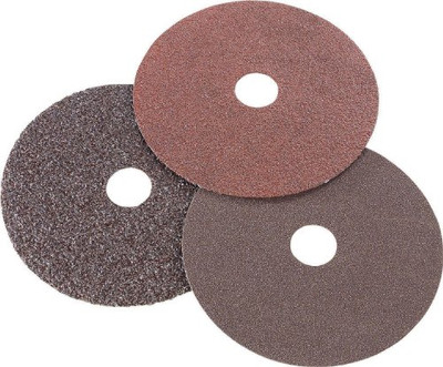 ESAB WELDING & CUTTING PRODUCTS VQ1423-2173 Firepower Resin Fiber Sanding Discs/Hand Pads, 36-Grit, 7-Inch x 7/8-Inch, 3-Pack ESAB WELDING & CUTTING PRODUCTS VQ1423-2173 Firepower Resin Fiber Sanding Discs/Hand Pads, 36-Grit, 7-Inch x 7/8-Inch, 3-Pack
