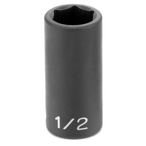Grey Pneumatic GP1028SD CORPORATION SKT 3/8 DRIVE X 7/8 SEMI-DEEP IM