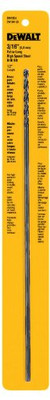 DeWalt DW1604 3/16-Inch by 12-Inch Extra Long Black Oxide Drill Bit