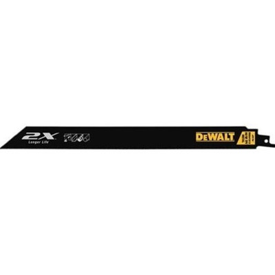 DeWalt DWA4188 B 8-Inch 14/18TPI 2X Max Metal Reciprocating Saw Blade (100-Pack) DeWalt DWA4188 B 8-Inch 14/18TPI 2X Max Metal Reciprocating Saw Blade (100-Pack)