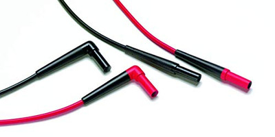 Fluke FL1610198 - Description : Test Leads, 10 A - SureGrip Silicone Test Leads (Straight to Right), Model TL224, - Each