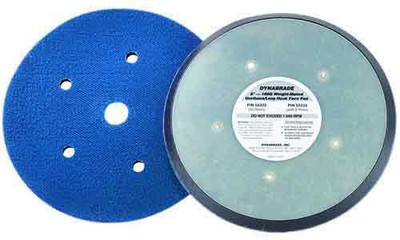 Dynabrade DB54332 8-Inch Hook-Face Long Nap Non-Vacuum Gear-Driven Disc Pad