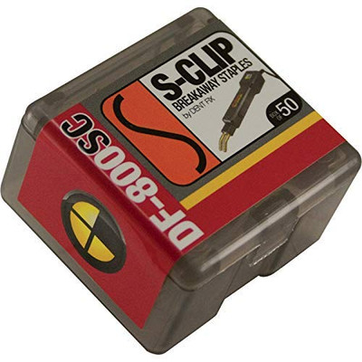 DENT FIX EQUIPMENT CORPORATION DF800SC STAPLES S-CLIP (50pk)