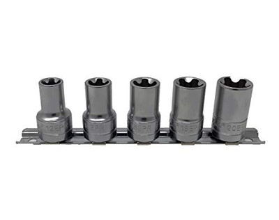 CTA Tools CTA5065 CTA Manufacturing 0.37 in. 5-Point Torx Plus Socket Drive Set - 5 Piece CTA Tools CTA5065 CTA Manufacturing 0.37 in. 5-Point Torx Plus Socket Drive Set - 5 Piece