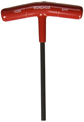 Bondhus BH45268 6MM HEX T-Handle 6" Length Tagged & () (2/Each) Bondhus BH45268 6MM HEX T-Handle 6" Length Tagged & () (2/Each)