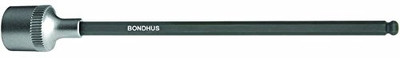 Bondhus BH43876 10mm ProHold Ball Bit 6" w/ 3/8" Dr Socket Bondhus BH43876 10mm ProHold Ball Bit 6" w/ 3/8" Dr Socket