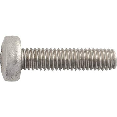 AU-VE-CO PRODUCTS AV24508 Auveco License Plate Screw M6-1.0 x 25mm Phillips Pan Head Stainless Steel (Qty: 25)