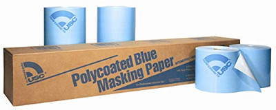 U S CHEMICAL & PLASTICS US38012 MASKING PAPER (3 RLS/CS)  12X750POLYCTD U S CHEMICAL & PLASTICS US38012 MASKING PAPER (3 RLS/CS)  12X750POLYCTD