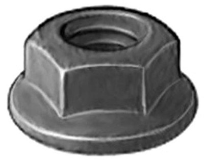 AU-VE-CO PRODUCTS AV11644 M8-1.25 Hex Flange Nut 17mm Outside Diameter Class 9 - Package Quantity - 25