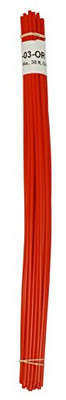 POLYVANCE URR04-01-03-OR Polyethylene (LDPE) Plastic Welding Rod, 1/8" Diameter, 30 Ft, Orange POLYVANCE URR04-01-03-OR Polyethylene (LDPE) Plastic Welding Rod, 1/8" Diameter, 30 Ft, Orange