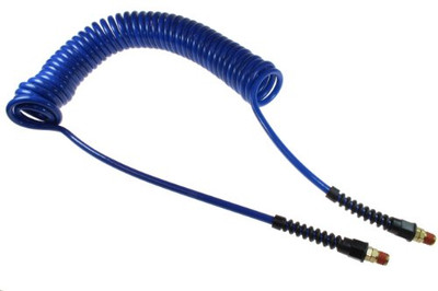 COILHOSE PNEUMATICS/ACME AUTOMOTIVE AMPU14-15B-B FLEXCOIL BLUE HOSE 1/4 X15 2MALE SVLS
