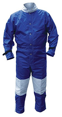 S & H INDUSTRIES INC AC41425 Abrasive Blast Suit,Blue,XXX-Large