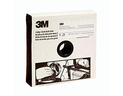 3M 3M19823 Utility Cloth Roll - Aluminum Oxide, P80 Grit, 2 W X 50 Yd - Lot of 5 3M 3M19823 Utility Cloth Roll - Aluminum Oxide, P80 Grit, 2 W X 50 Yd - Lot of 5