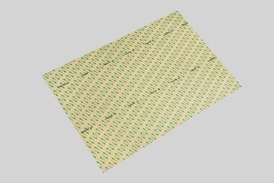 3M 3M7952 7652MP Clear Transfer Tape - 24 in Width x 2 mil Thick - Polycoated Kraft Paper Liner - 18408 [PRICE is per SHEET]