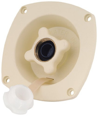 SHURFLO 18302911 Cream Wall Mount Pressure Regulator Water Entry