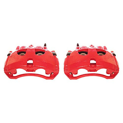 POWERSTOP S5172 Power Stop Red Powder-Coated Performance Caliper
