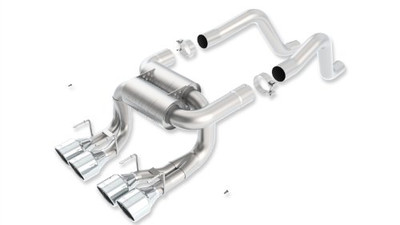 BORLA 11822 Rear-Section Exhaust System for Corvette C6 ZO6/ZR1