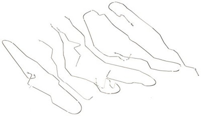 Dorman 919137 Stainless Steel Brake Line Kit for Select Chevrolet/GMC Models