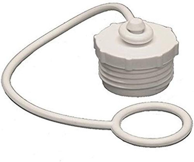 AQUA PRO 27838 PLUG & STRAP 3/4 WHT BULK