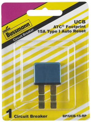 BUSSMANN BPUCB15RP CIRCUIT BREAKER