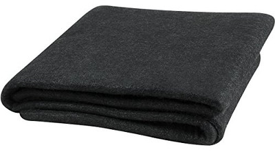 Steiner SB316-6X8 Velvet Shield 16-Ounce Black Carbonized Fiber Welding Blanket, 6' x 8'