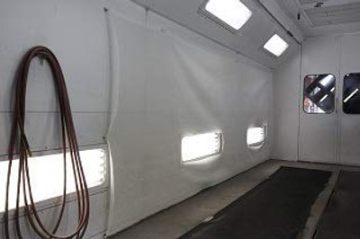 RBL Products RB760-W INC DIRT TRAP & OVERSPRAY NETTING 72X150