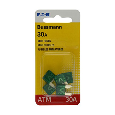 BUSSMANN BPATM30RP 5PK BP/ATM-30 FUSES