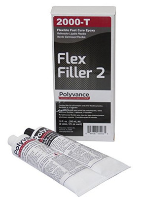 POLYVANCE UR2000-T FLEX-FILLER 2 EPOXY ADHSV 5 FL OZ TUBES POLYVANCE UR2000-T FLEX-FILLER 2 EPOXY ADHSV 5 FL OZ TUBES