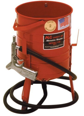 S & H INDUSTRIES INC AC40017 ALC Keysco Siphon Feed Sand Blaster Kit with 50lb Capacity - ALCF50