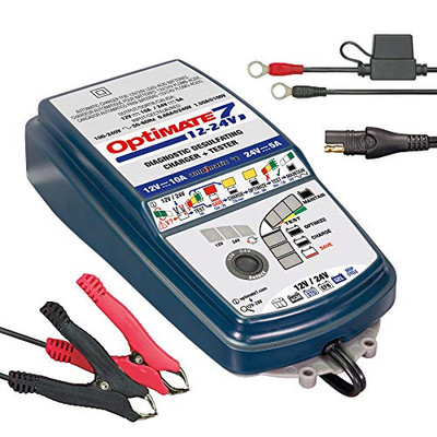 TECMATE POWERSPORT PRODUCTS TECTM-261 OPTIMATE 7 12 & 24V CHRGR/TSTR/MNTNR TECMATE POWERSPORT PRODUCTS TECTM-261 OPTIMATE 7 12 & 24V CHRGR/TSTR/MNTNR