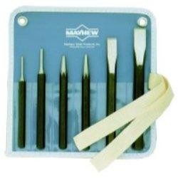 Mayhew MAY61005 Pro 61005 Punch and Chisel Kit, 6-Piece
