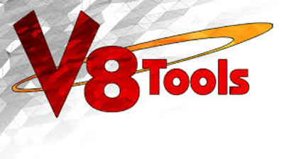 V-8 Tools V8T88008 8mm Flarenut / Open Wrench V-8 Tools V8T88008 8mm Flarenut / Open Wrench