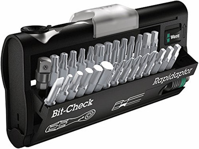 WERA TOOLS LLC WER05346293001 Wera 1/4" Drive Bit Set and Carrying Case WERA TOOLS LLC WER05346293001 Wera 1/4" Drive Bit Set and Carrying Case