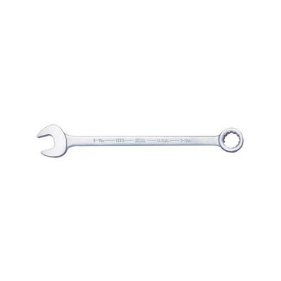 Martin Sprocket & Gear MRT1186 Martin Forged Alloy Steel 1-13/16" Opening Offset 15 Degree Angle Long Pattern Combination Wrench, 12 Points, 24" Overall Length, Chrome Finish Martin Sprocket & Gear MRT1186 Martin Forged Alloy Steel 1-13/16" Opening Offset 15 Degree Angle Long Pattern Combination Wrench, 12 Points, 24" Overall Length, Chrome Finish
