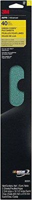 3M MMM32231 32231 Stikit Green Corps 2-3/4" x 16-1/2" 40E Grit Sheet