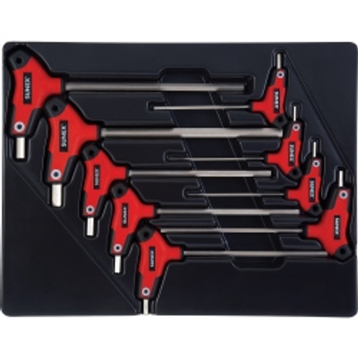 Sunex SUN9859 9 Pc. T Handle, Hex, SAE Hex Key Set Sunex SUN9859 9 Pc. T Handle, Hex, SAE Hex Key Set