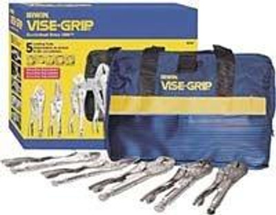 Vise Grip VGP2077704 Vise Grip Tools VISE-GRIP Original Locking Pliers Kit Bag Set, 5-Piece (2077704) Vise Grip VGP2077704 Vise Grip Tools VISE-GRIP Original Locking Pliers Kit Bag Set, 5-Piece (2077704)
