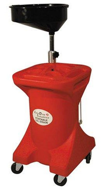 John Dow Industries DOWJDI-27GFD Crew Chief JDI-27GFD Deluxe Poly Portable Oil Drain, 27 gallon