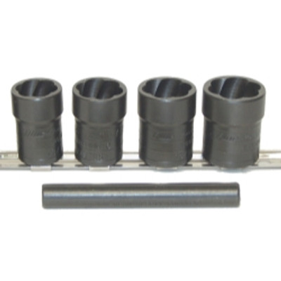 Lock Technology LTI4240 5 PIECE LOCKING LUGNUT TWIST SOCKET REMOVAL KIT Lock Technology LTI4240 5 PIECE LOCKING LUGNUT TWIST SOCKET REMOVAL KIT