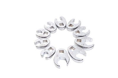 Sunex SUN9710M 10PC METRIC FLARE CROWFOOT WRENCH SET 10MM-19MM Sunex SUN9710M 10PC METRIC FLARE CROWFOOT WRENCH SET 10MM-19MM