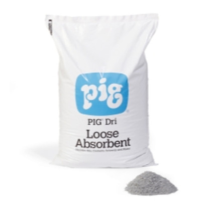 NEW PIG CORPORATION NPGPLP213-1 - 1 x 40 lb. Bag - Pig Dri Loose Absorbent, New Pig - Each NEW PIG CORPORATION NPGPLP213-1 - 1 x 40 lb. Bag - Pig Dri Loose Absorbent, New Pig - Each