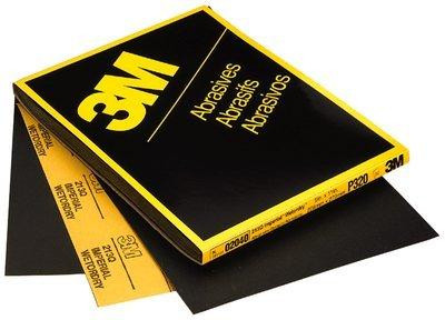 3M MMM2036 (TM) Wetordry(TM) Abrasive Sheet, 02036, 9 in x 11 in, P600, 50 sheets per box