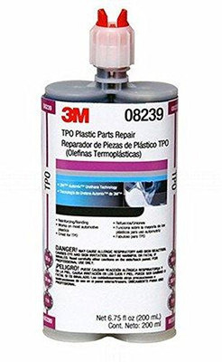 3M MMM8239 (TM) TPO Plastic Parts Repair, 08239, 200 mL, 6 per case 3M MMM8239 (TM) TPO Plastic Parts Repair, 08239, 200 mL, 6 per case