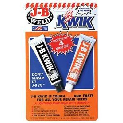 J B Weld JBW8276 J B Weld 8276 KwikWeld Quick Setting Steel Reinforced Epoxy - 2 oz. J B Weld JBW8276 J B Weld 8276 KwikWeld Quick Setting Steel Reinforced Epoxy - 2 oz.