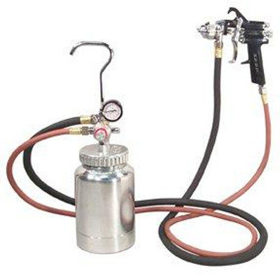 Astro Pneumatic AST2PG7S 2 Quart Pressure Pot with Gun and Hose - Black Handle - 1.2mm Nozzle Astro Pneumatic AST2PG7S 2 Quart Pressure Pot with Gun and Hose - Black Handle - 1.2mm Nozzle